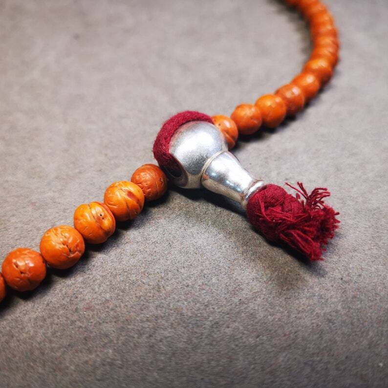 Guru Bead, T-drilled 3-Hole Bead for Prayer Bead,1.0"