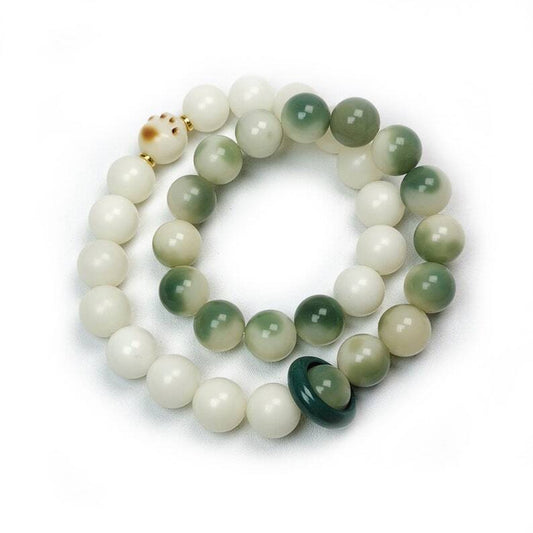 Wrist Mala, Bracelet Prayer Bead 16" Length Gandhanra-ART