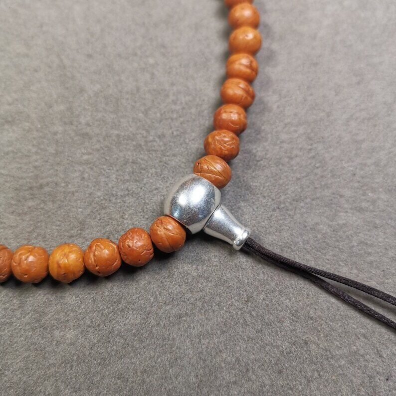 Guru Bead, T-drilled 3-Hole Bead for Prayer Bead
