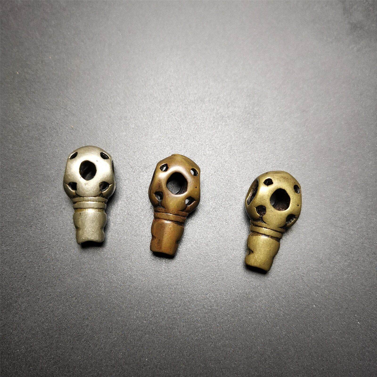 Guru Bead,T-drilled 3-Hole Bead Connector for Mala,Prayer Bead - Gandhanra-ART