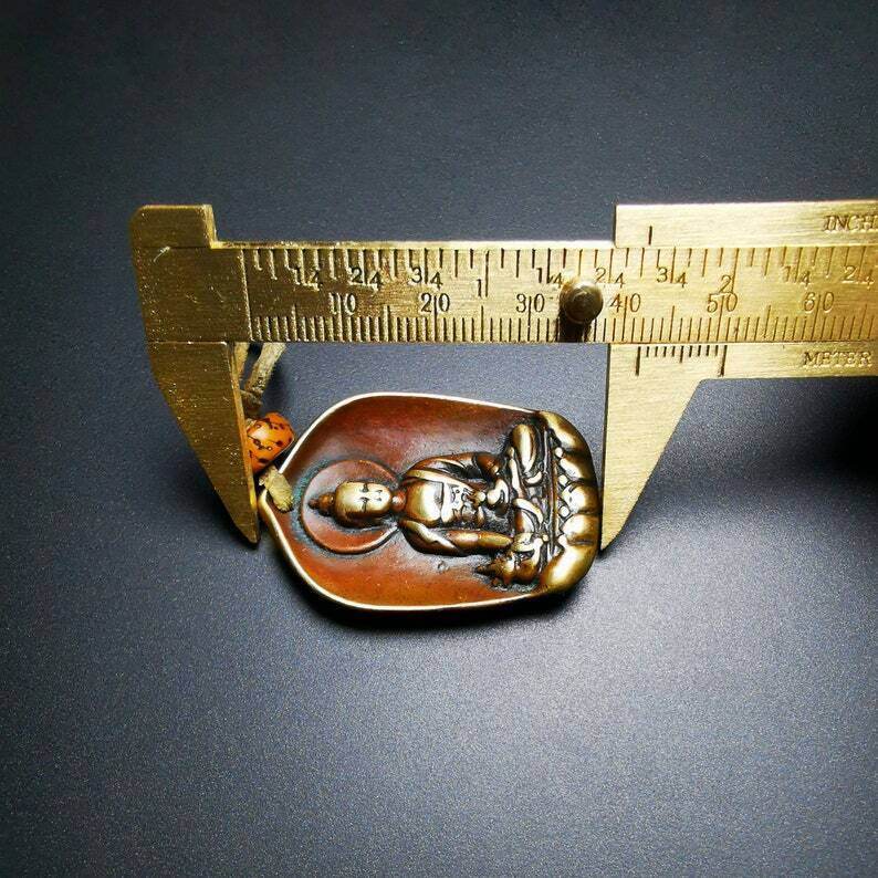 Buddhist Protective Pendant,Shakyamuni Gautama Amulet - Gandhanra-ART