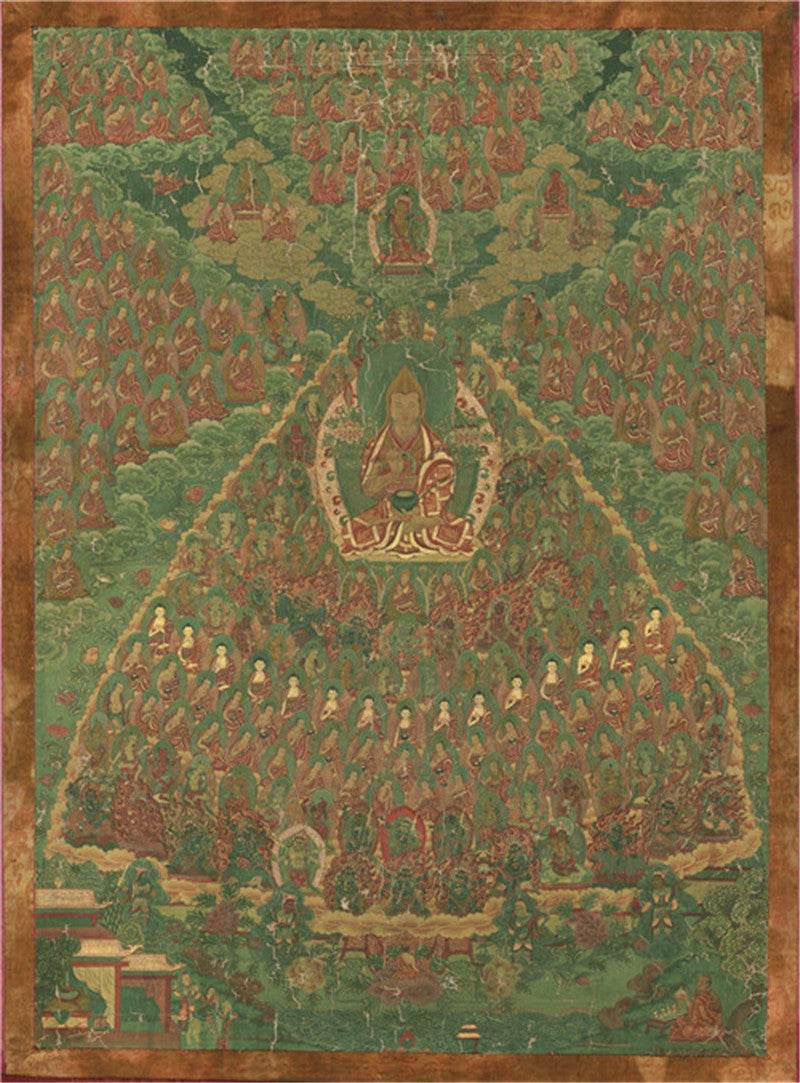 Je Tsongkhapa Refuge Tree Image - Gandhanra-ART