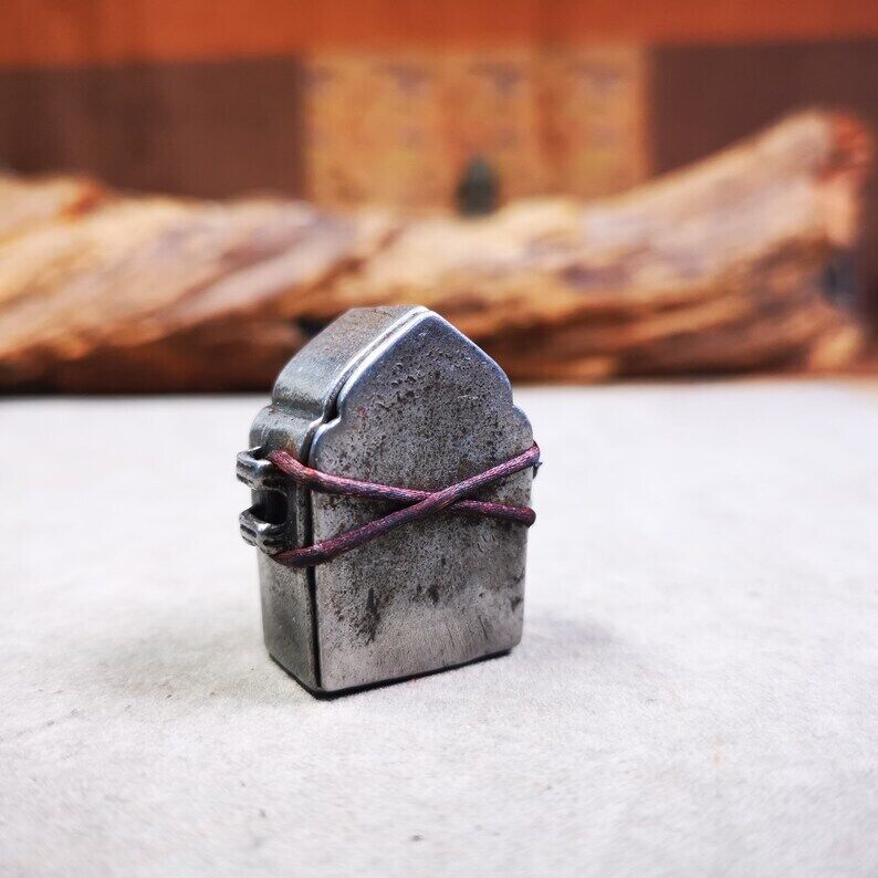 Antiguo Santuario Gau Ghau, Mini Colgante de Amuleto de Altar Budista Tibetano
