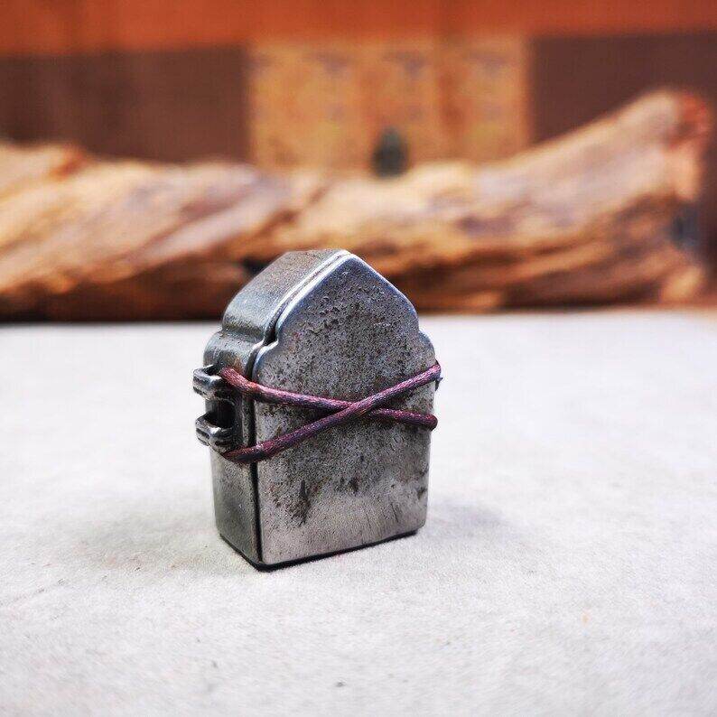 Antique Gau Ghau Shrine,Mini Tibetan Buddhist Altar Amulet Pendant - Gandhanra-ART