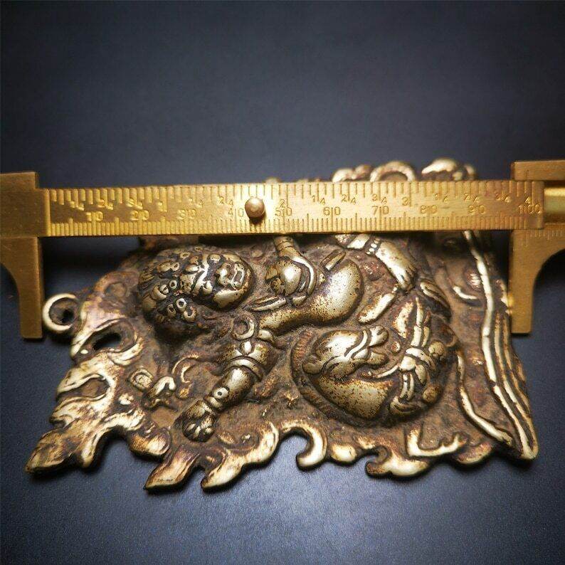 Gandhanra Antique Tibetan Buddhist Statue,Palden Lhamo, Magzor Gyalmo,Shri Devi - Gandhanra-ART