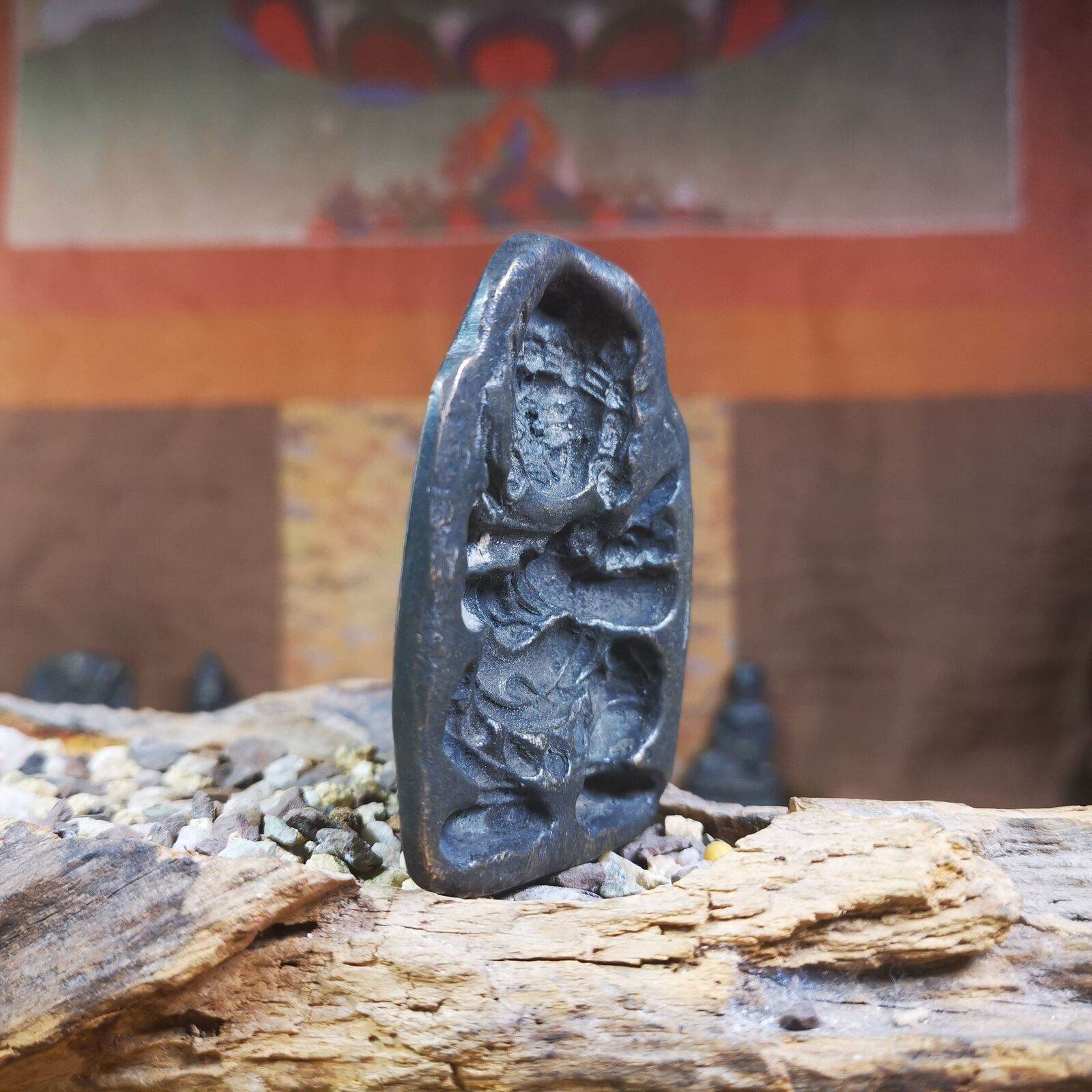 Mahakala Statue Tsa Tsa Mold - Gandhanra-ART