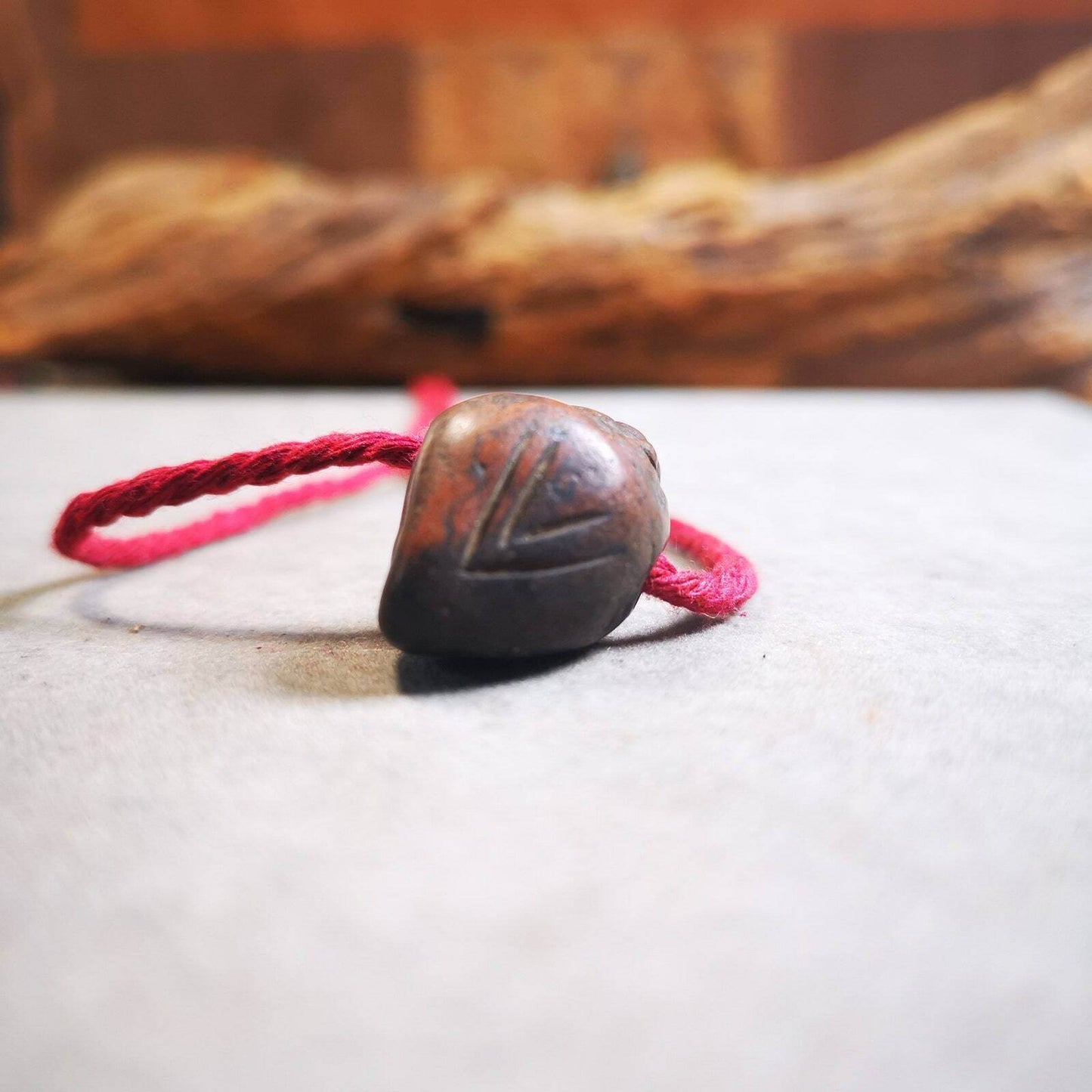 Old Tibetan Niang La Tsa Tsa Statue Amulet, Small Stupa,Pagoda Pendant - Gandhanra-ART