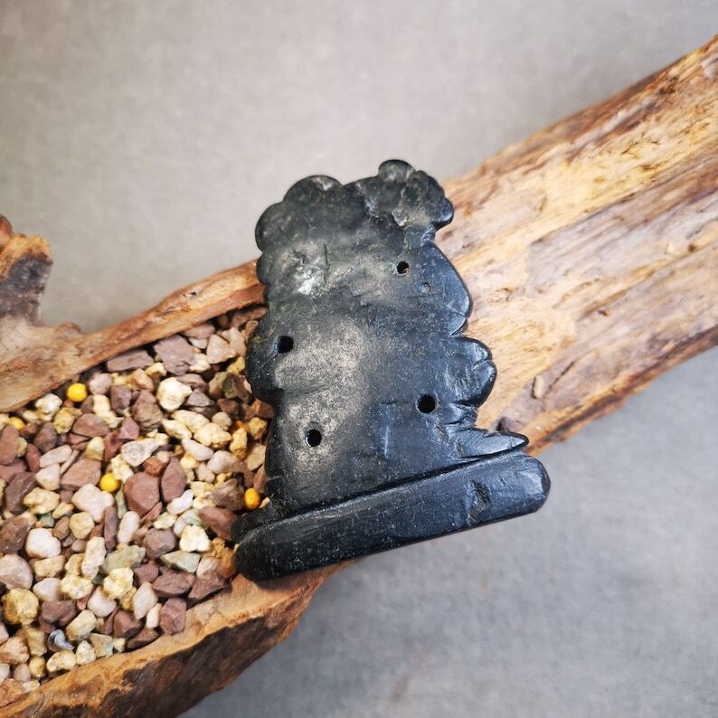 Gandhanra Tibetan Buddhism Statue,Vajrapani Statue,Made of Obsidian