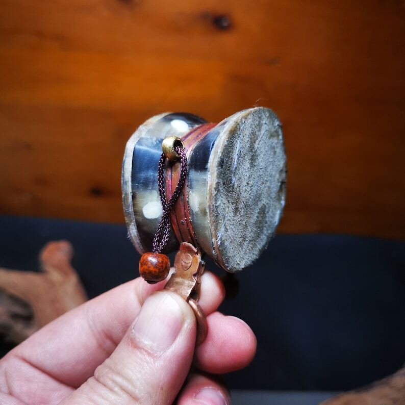Damaru Drum,Mini Chod Drum