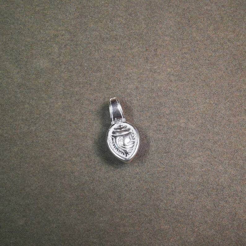 Mala Counter Clip,Shankha Conch Shape Bum Counter Clip for Prayer Beads - Gandhanra-ART