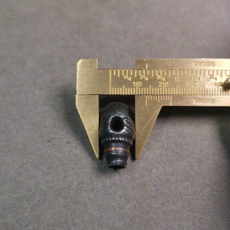 Mala Guru Bead, T-drilled 3-Hole Connector Bead - Gandhanra-ART