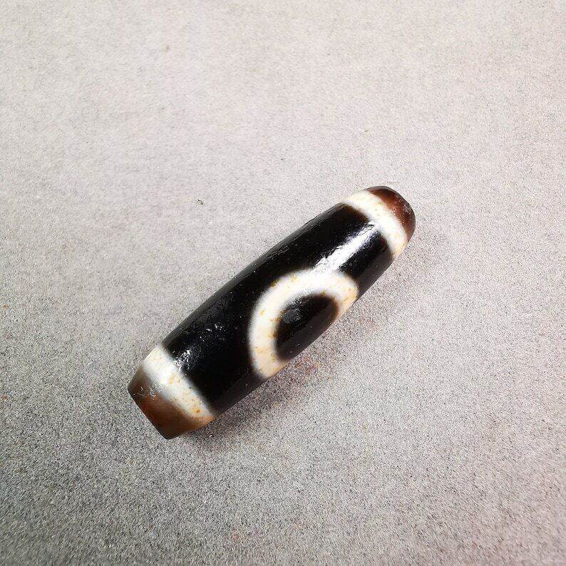 Heaven & Earth Dzi Bead - Gandhanra-ART