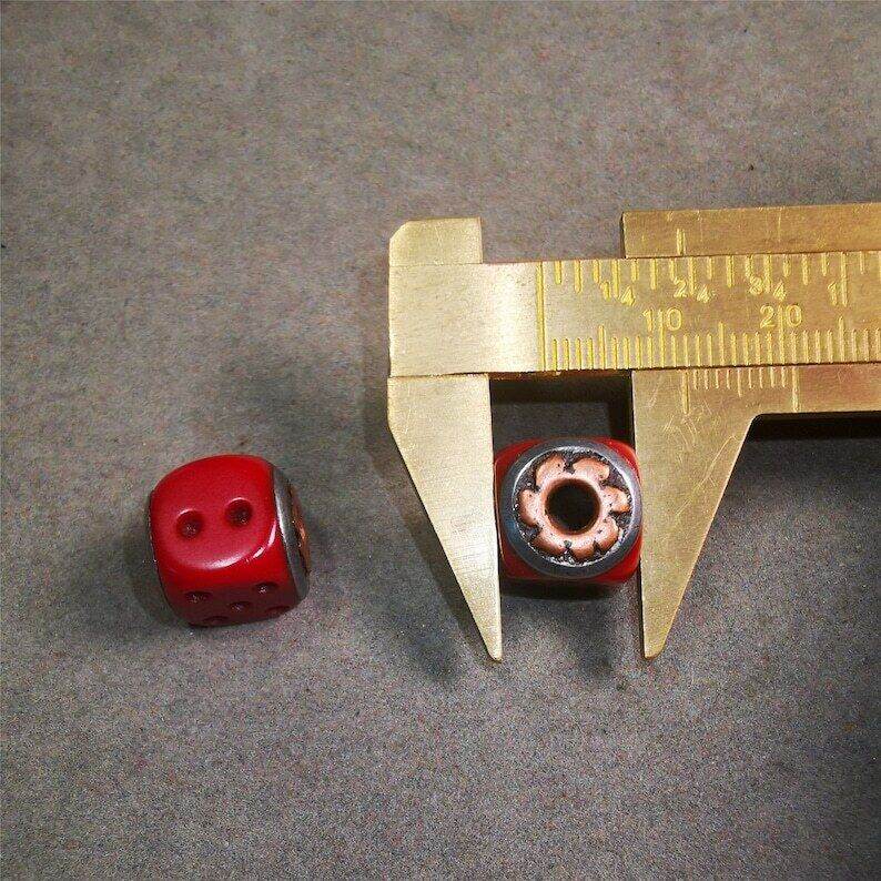 Mala Spacer Bead,Yak Bone Dice Marker Beads - Gandhanra-ART