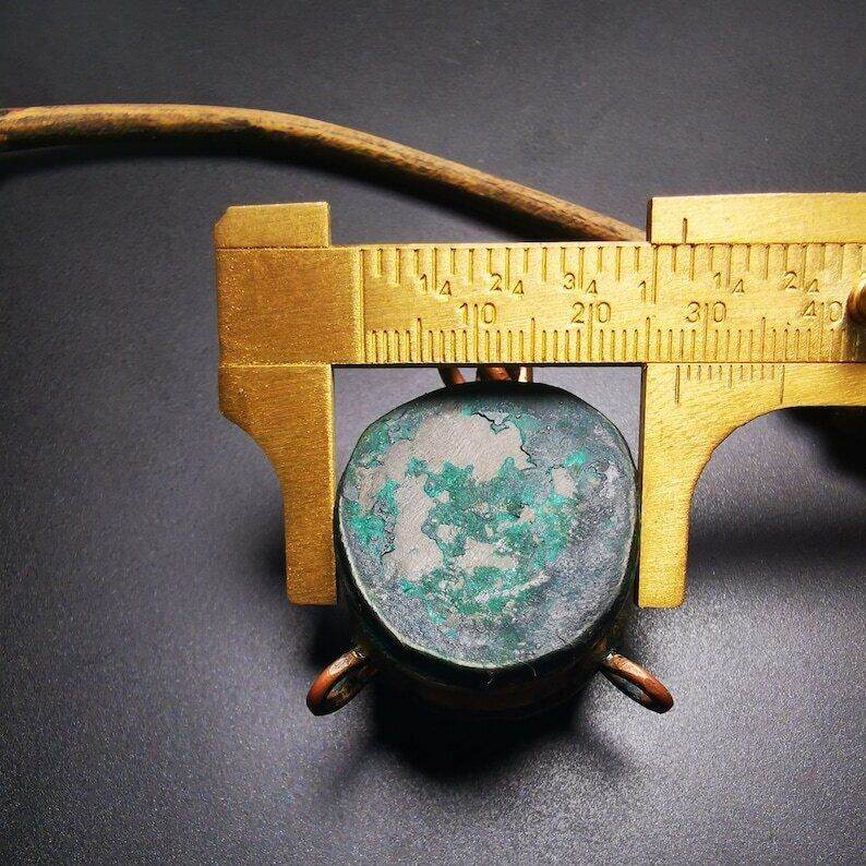 Buddhist Yak Bone Carved Damaru Drum,Mini Chod Drum - Gandhanra-ART