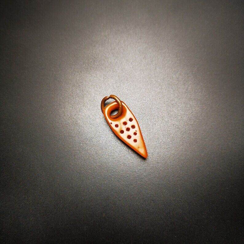 Yak Bone Carved Amulet Kila(Dorje Phurba) - Gandhanra-ART