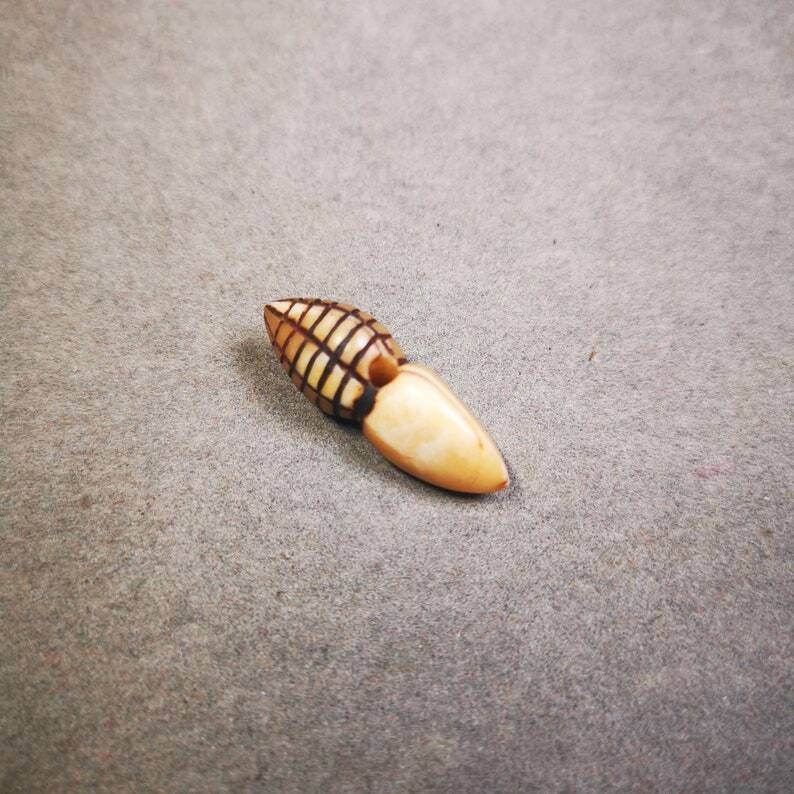 Yak Bone Carved Spacer Bead for Mala,Niang La TsaTsa Statue,Stupa Amulet - Gandhanra-ART