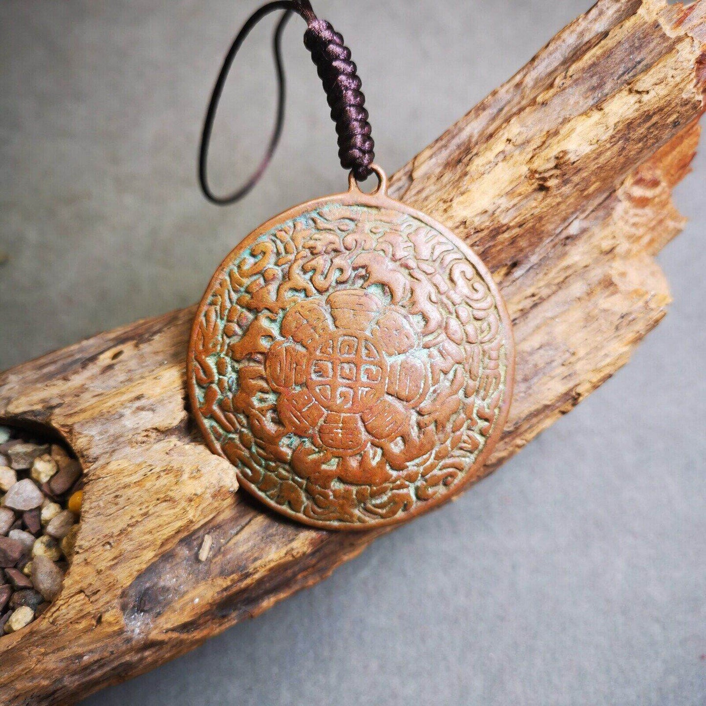 Buddhist Amulet,Melong Mirror,Calendar Badge,SIPAHO - Gandhanra-ART