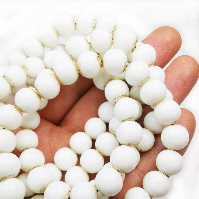 Conch Shell Mala, Prayer Beads - Gandhanra-ART