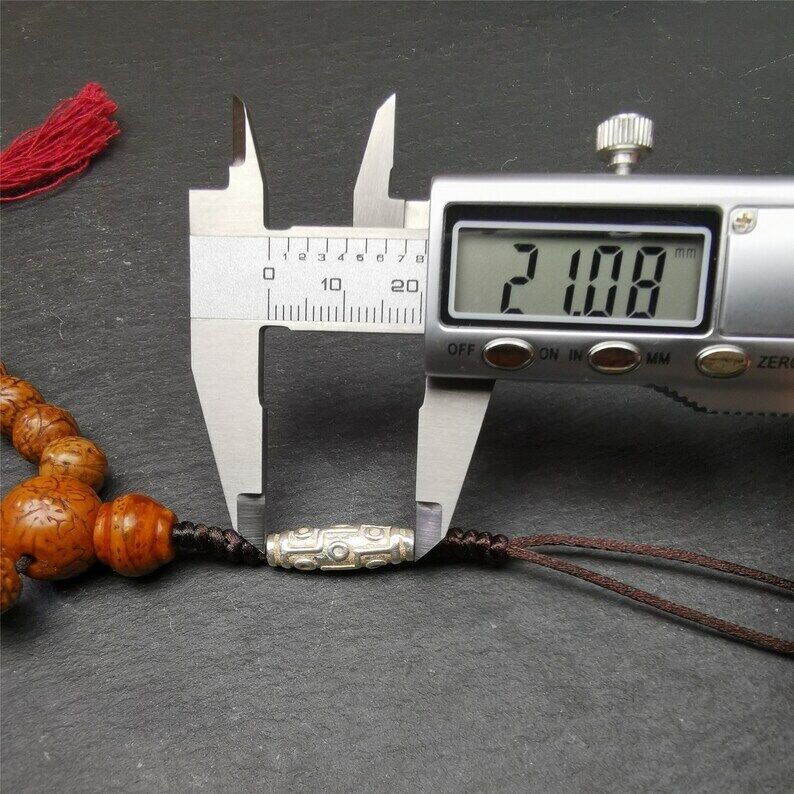 108 Dragon Eyes Bodhi Prayer Beads 0.35" Gandhanra-ART