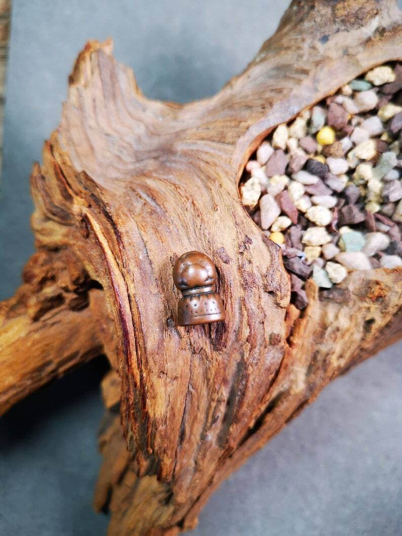 Amulet Pendant,Mini Pagoda Stupa,Mala Prayer Beads Accessories - Gandhanra-ART