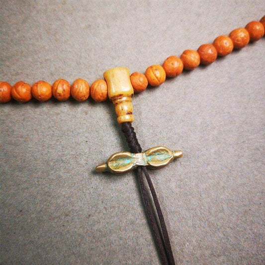 Amulet,Vajra Pendant for Mala,Bag Hanging,Prayer Bead Accessories - Gandhanra-ART