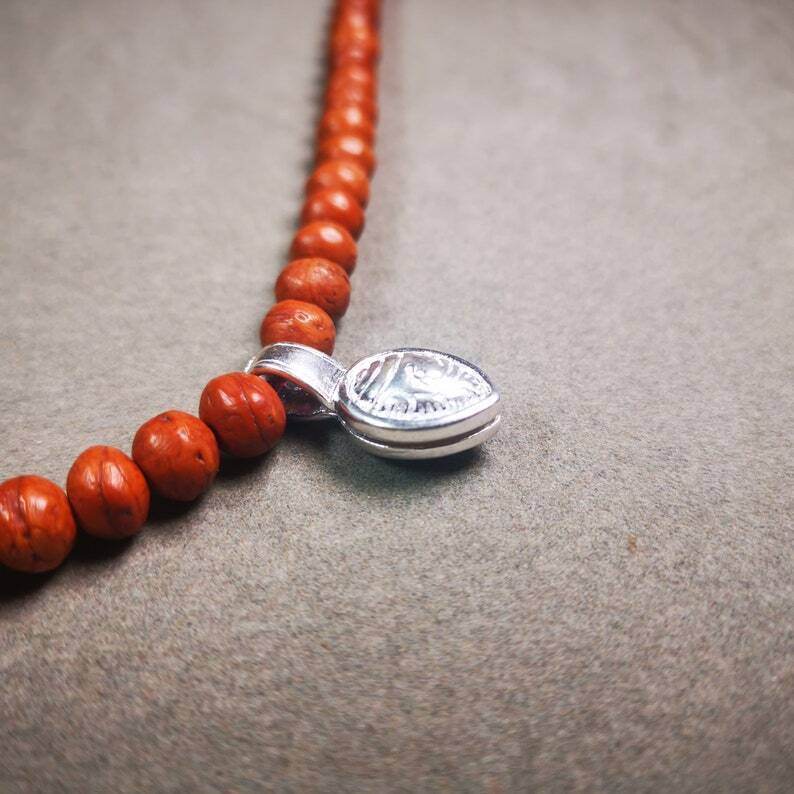 Mala Counter Clip,Shankha Conch Shape Bum Counter Clip for Prayer Beads - Gandhanra-ART