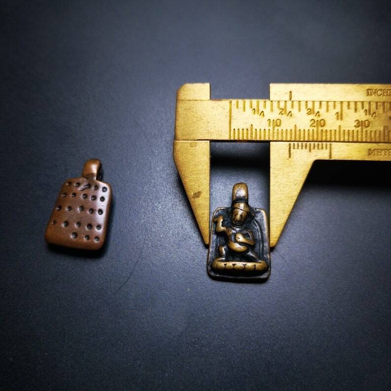 Mala Amulet Pendant,Vajrapani Mantra Dot Prayer Beads Accessories