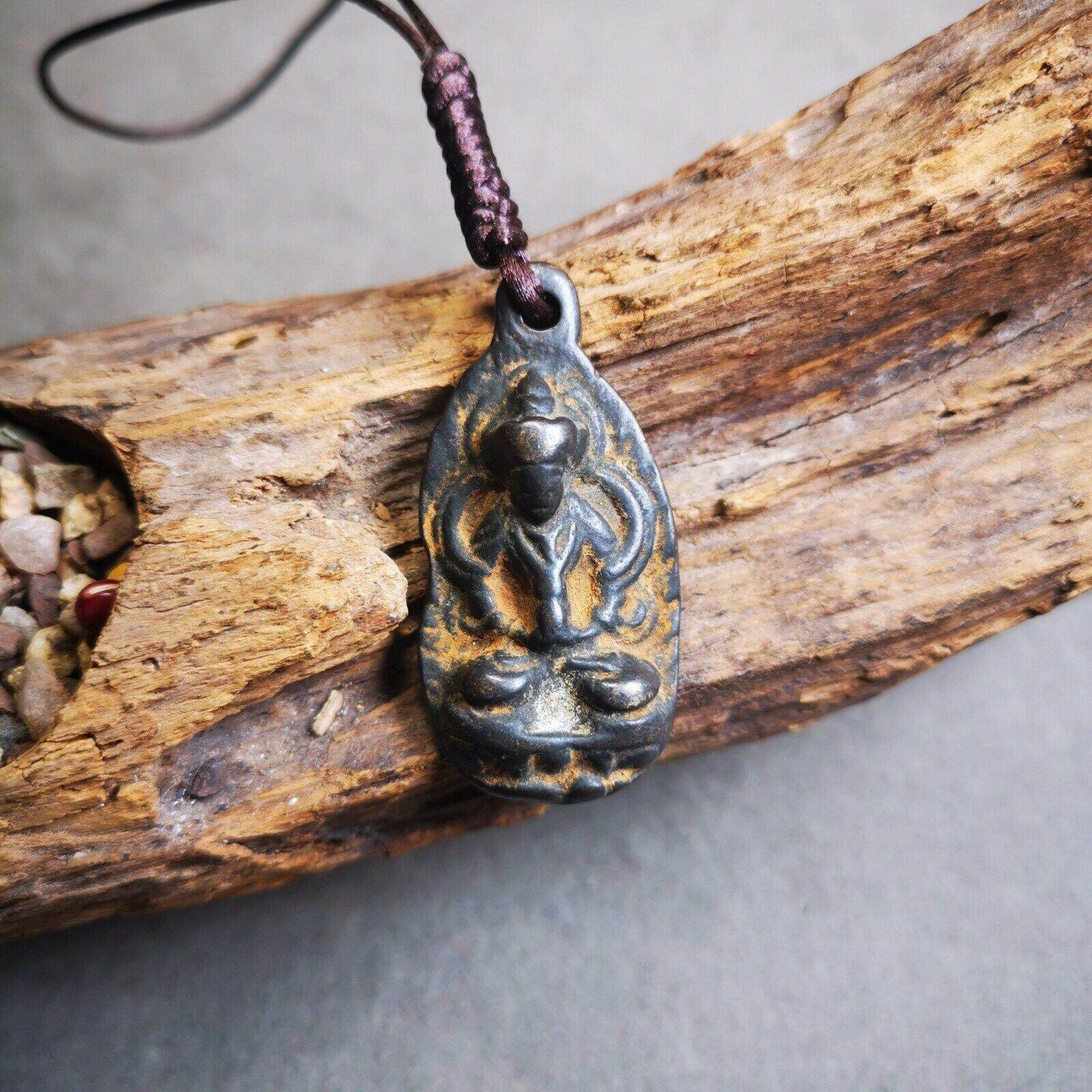 Buddhist Statue Badge,Amitayus,Buddha Of Infinite Life - Gandhanra-ART