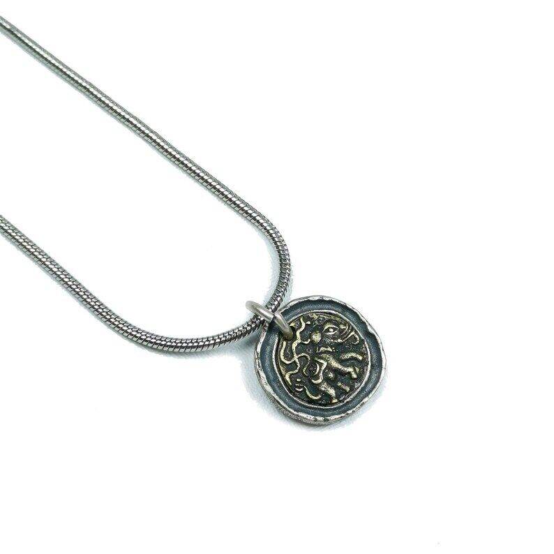 Tibetan Buddhism Lucky Charm, Silver Amulet of Mahakala,Ganesha Elephant,Stupa - Gandhanra-ART