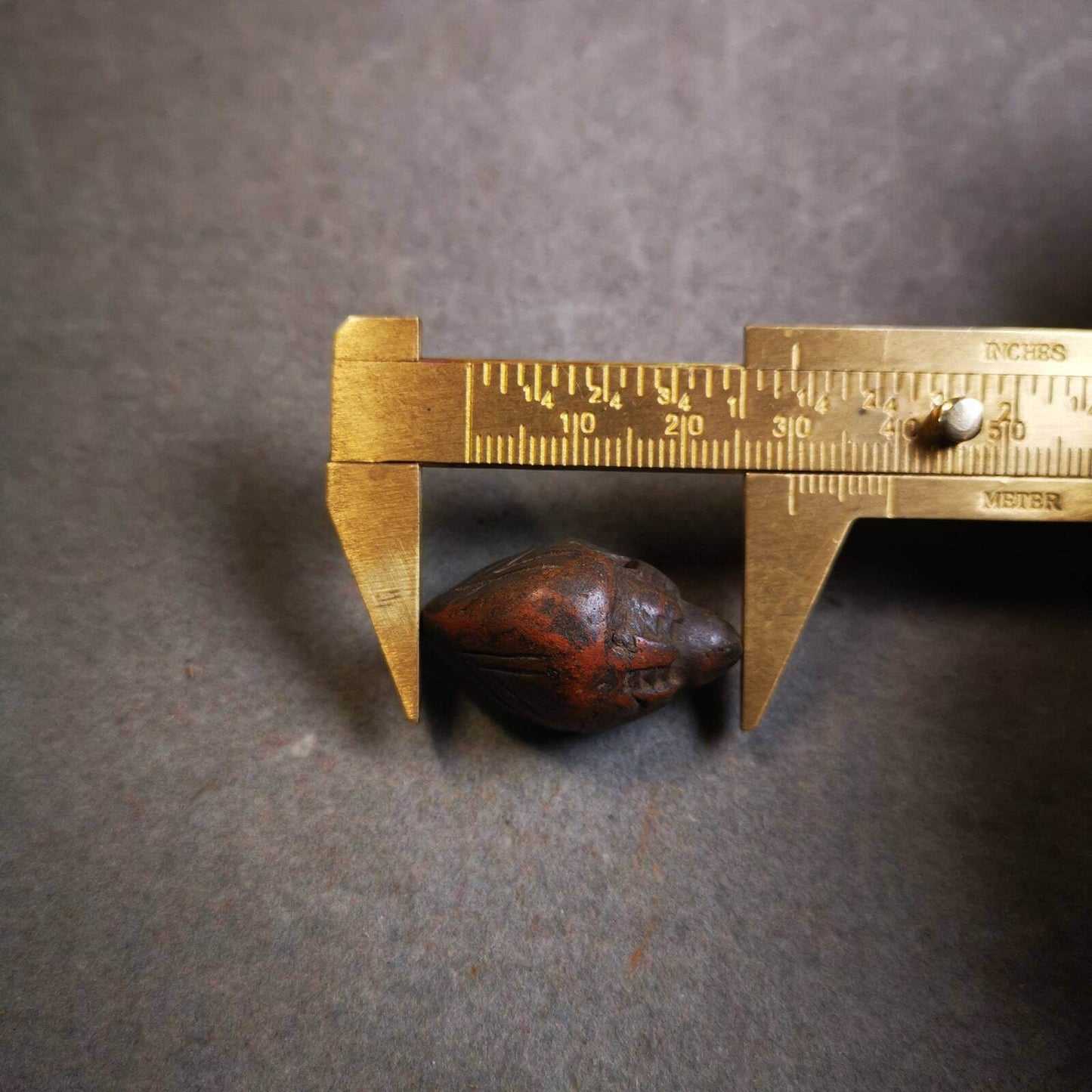 Old Tibetan Niang La Tsa Tsa Statue Amulet, Small Stupa,Pagoda Pendant - Gandhanra-ART