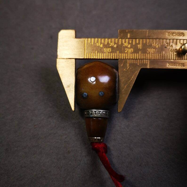 Guru Bead, T-drilled 3-Hole Bead - Gandhanra-ART
