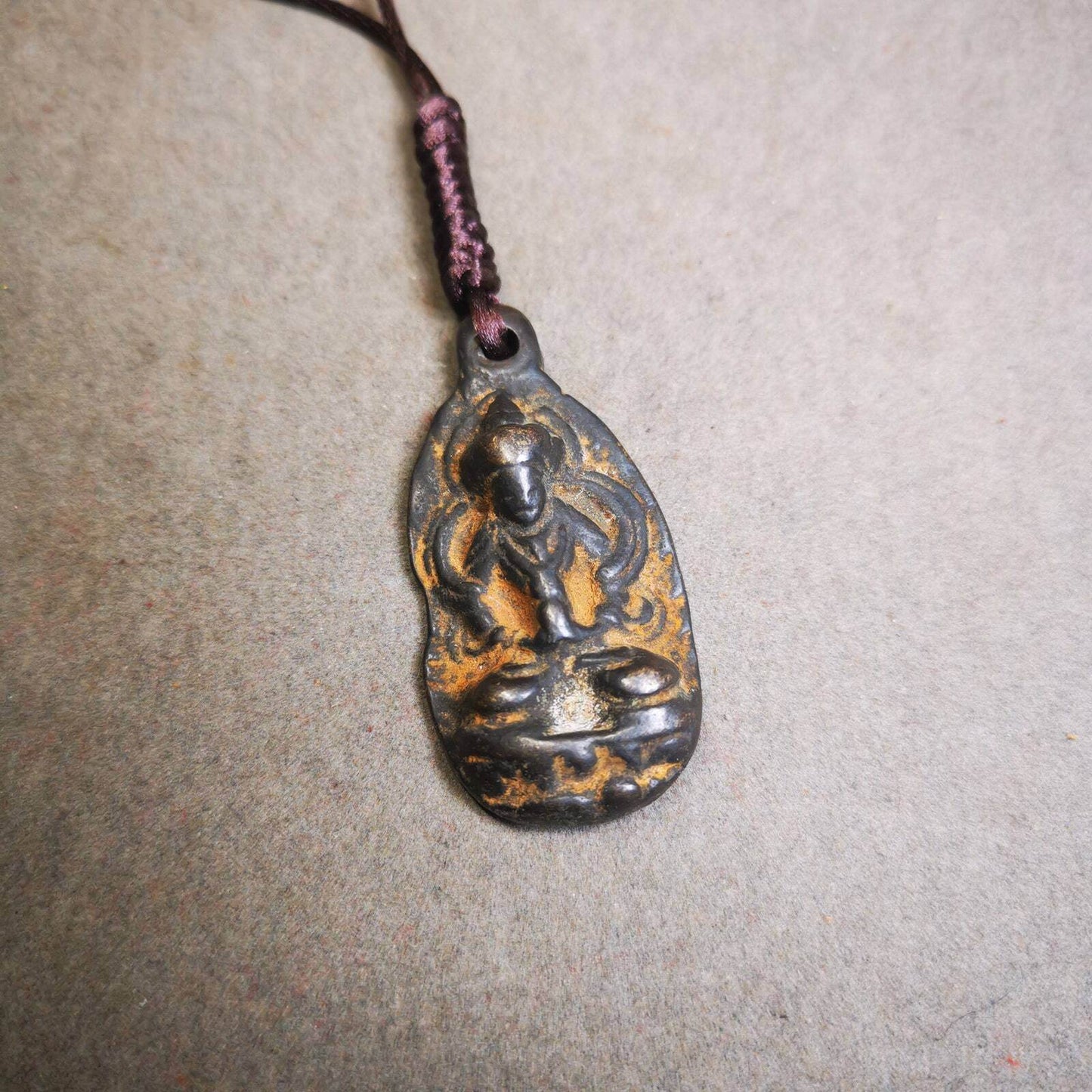 Buddhist Statue Badge,Amitayus,Buddha Of Infinite Life - Gandhanra-ART