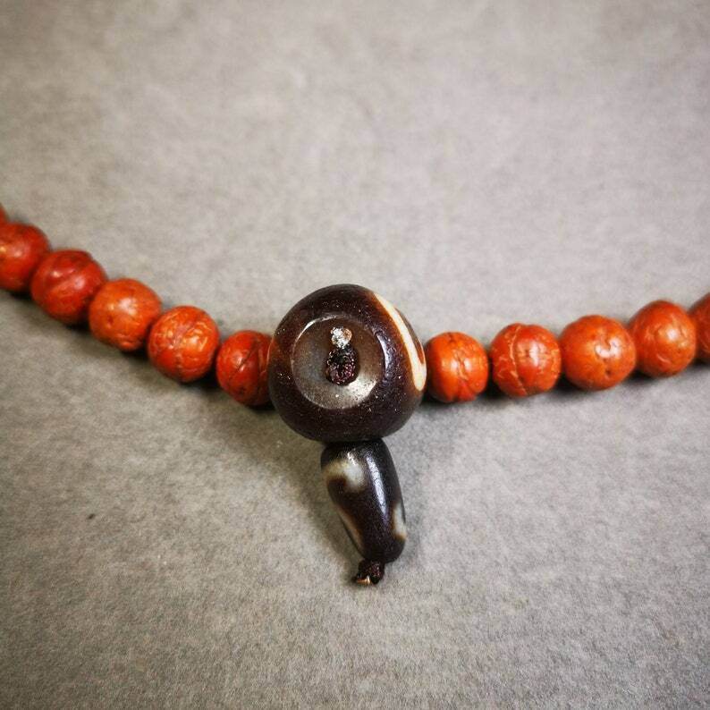 T-drilled 3-Hole Mala Bead - Gandhanra-ART