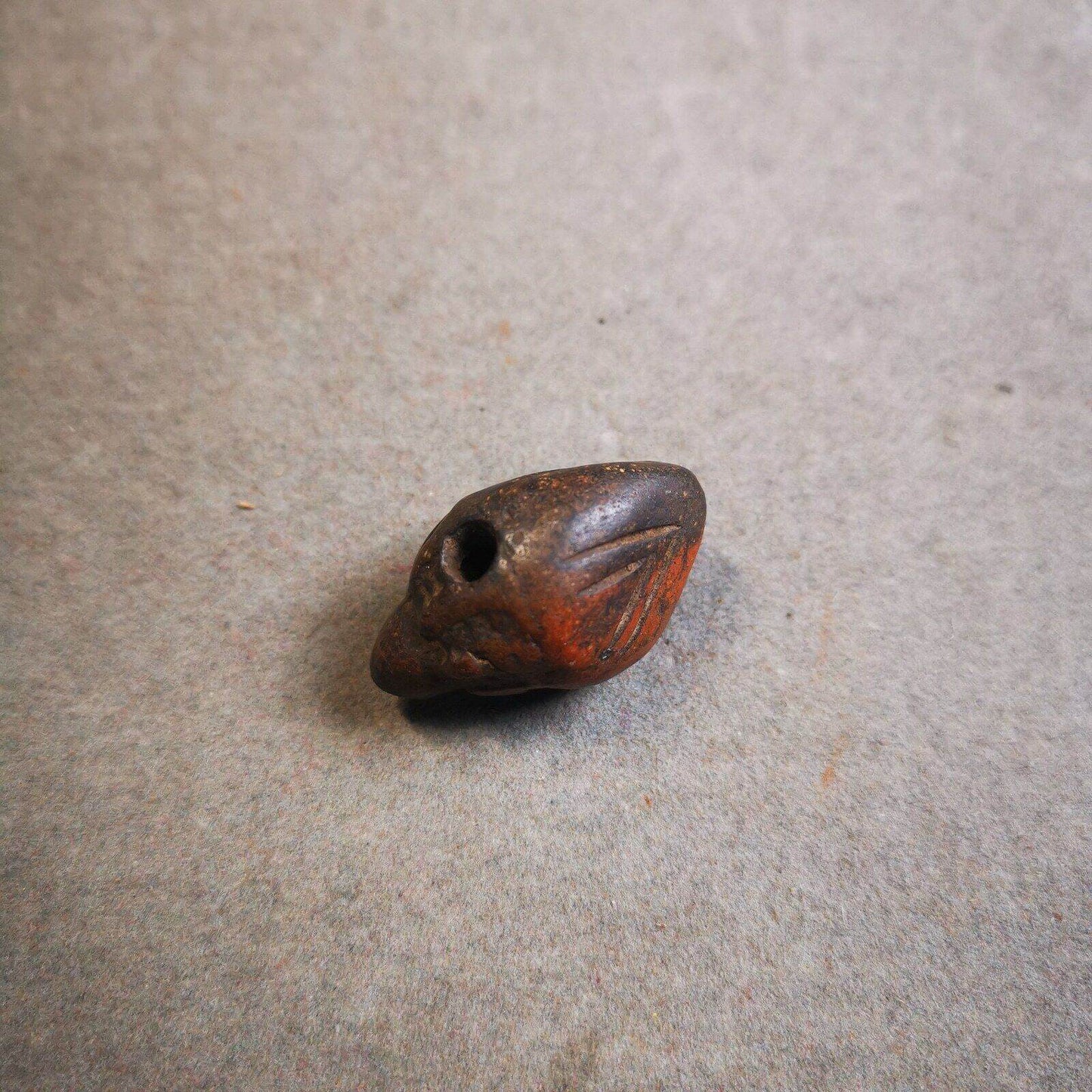 Old Tibetan Niang La Tsa Tsa Statue Amulet, Small Stupa,Pagoda Pendant - Gandhanra-ART