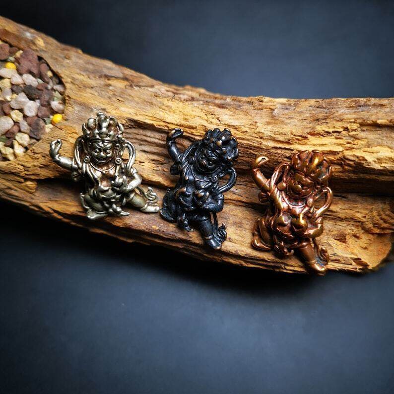 Statue,Small Vajrapani Amulet - Gandhanra-ART
