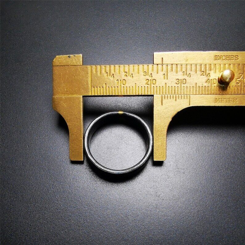 Handcrafted Tibetan Ring 2.71" Gandhanra-ART