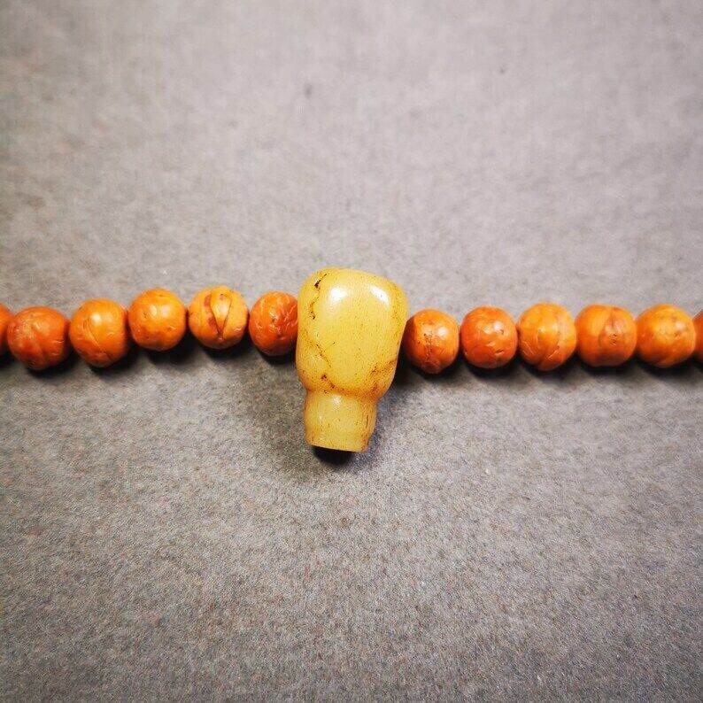 Guru Bead, T-drilled 3-Hole Bead for Prayer Bead - Gandhanra-ART
