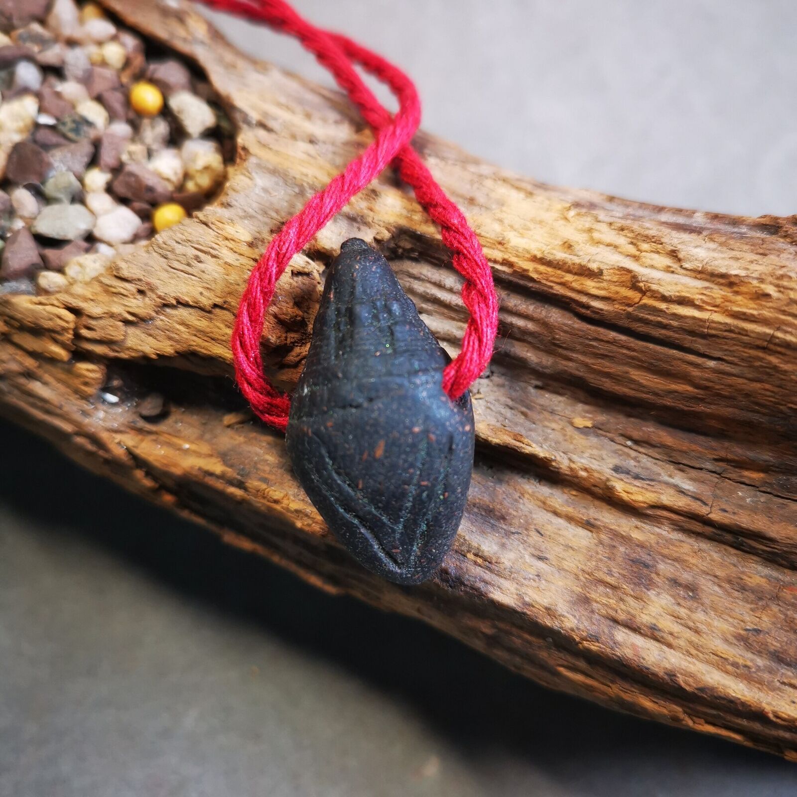 Gandhanra Old Tibetan Niang La Tsa Tsa Statue Amulet,Stupa,Pagoda,Made of Herbal