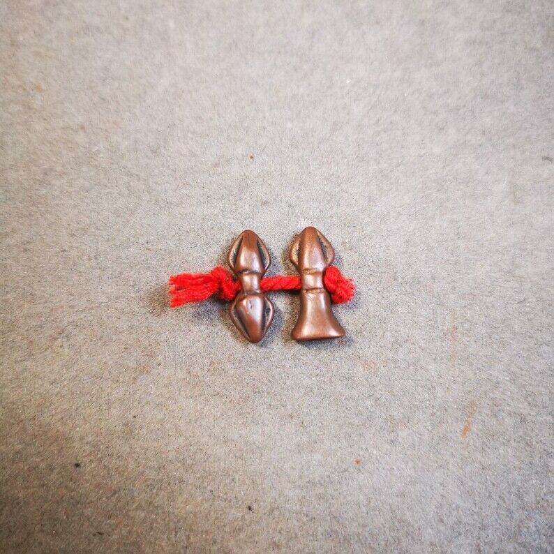 Amulet Pendant,Mini Vajra and Dorje Bell, Mala Accessories - Gandhanra-ART