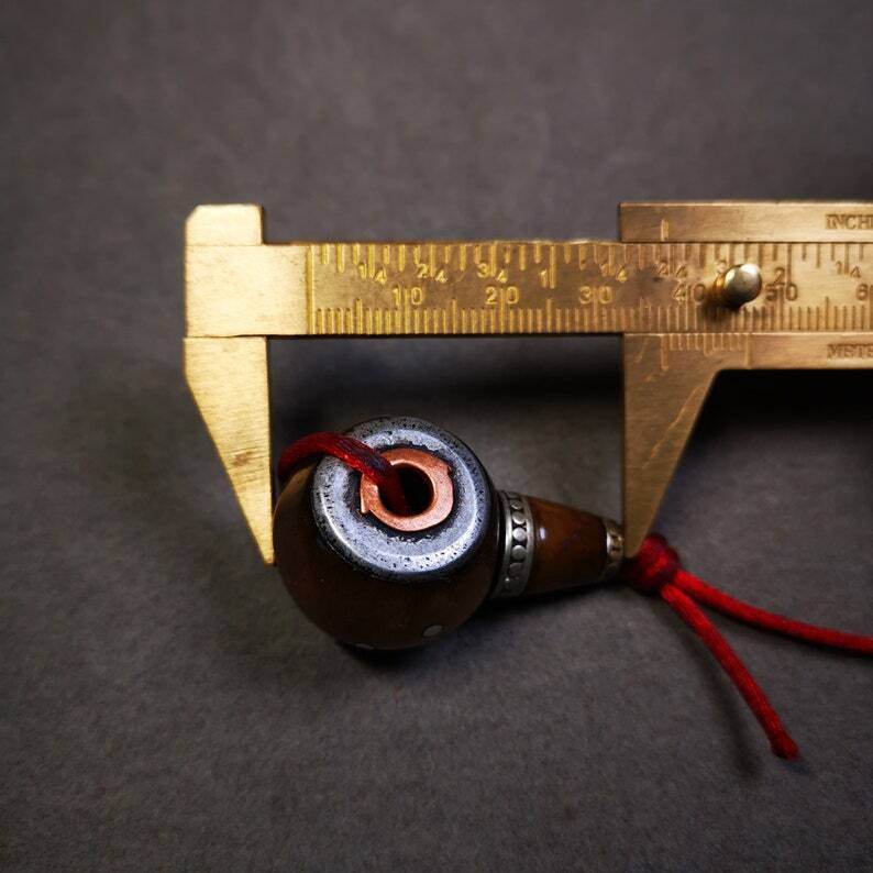 Guru Bead, T-drilled 3-Hole Bead - Gandhanra-ART