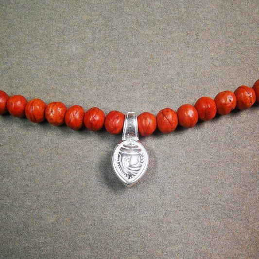 Mala Counter Clip,Shankha Conch Shape Bum Counter Clip for Prayer Beads - Gandhanra-ART