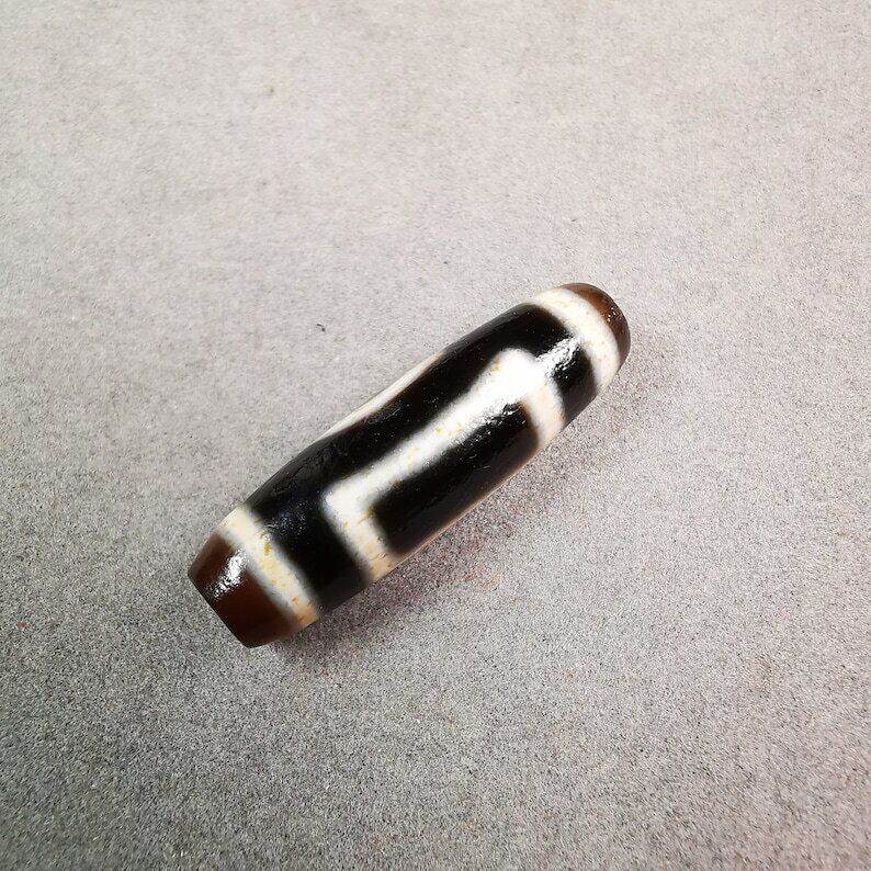 Heaven & Earth Dzi Bead - Gandhanra-ART