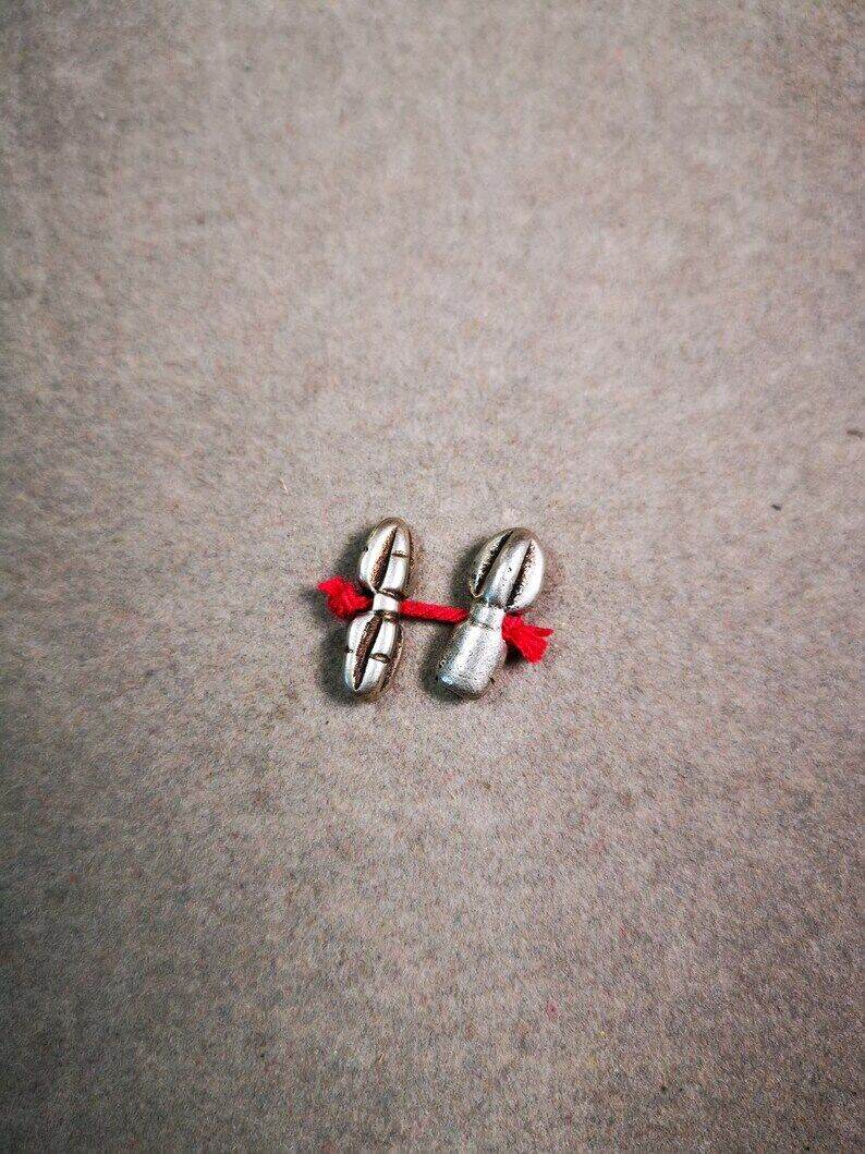 Amulet Pendant,Mini Vajra and Dorje Bell, Mala Accessories - Gandhanra-ART