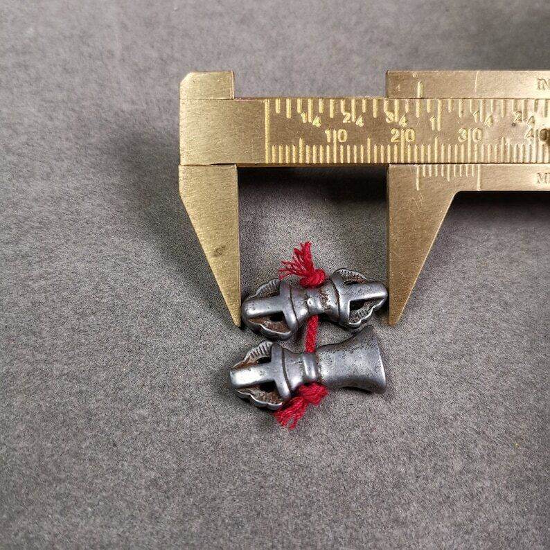 Amulet Pendant,Mini Vajra and Dorje Bell, Mala Accessories - Gandhanra-ART