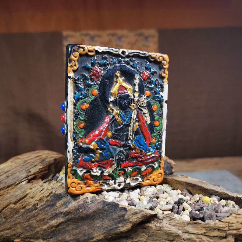 Buddha Black Jade Statue,Padmasambhava,Guru Rinpoche - Gandhanra-ART