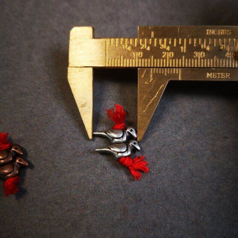Amulet Pendant,Mini Lucky Bird, Mala Prayer Beads Accessories - Gandhanra-ART