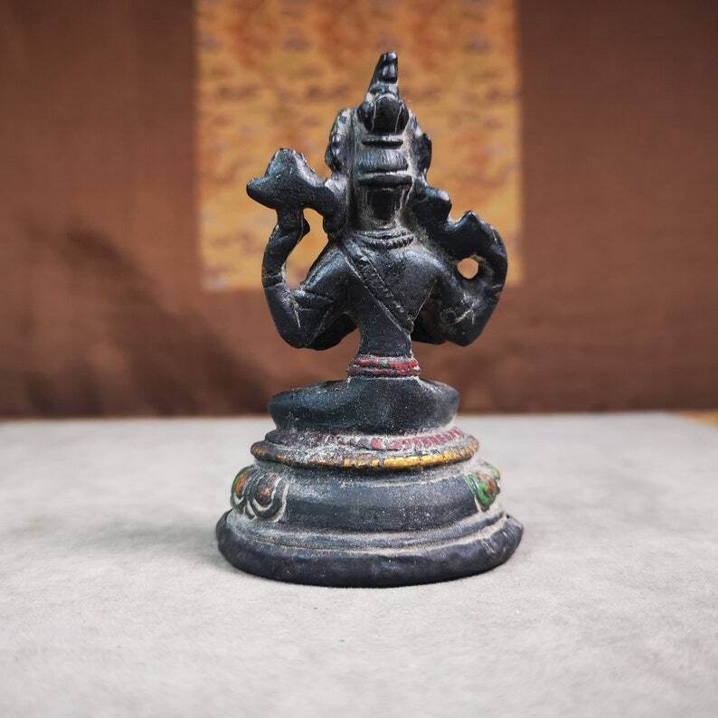 Gandhanra Antique Tibetan Buddha Statue,Chenrezig,Padmapani, Avalokitesvara - Gandhanra-ART