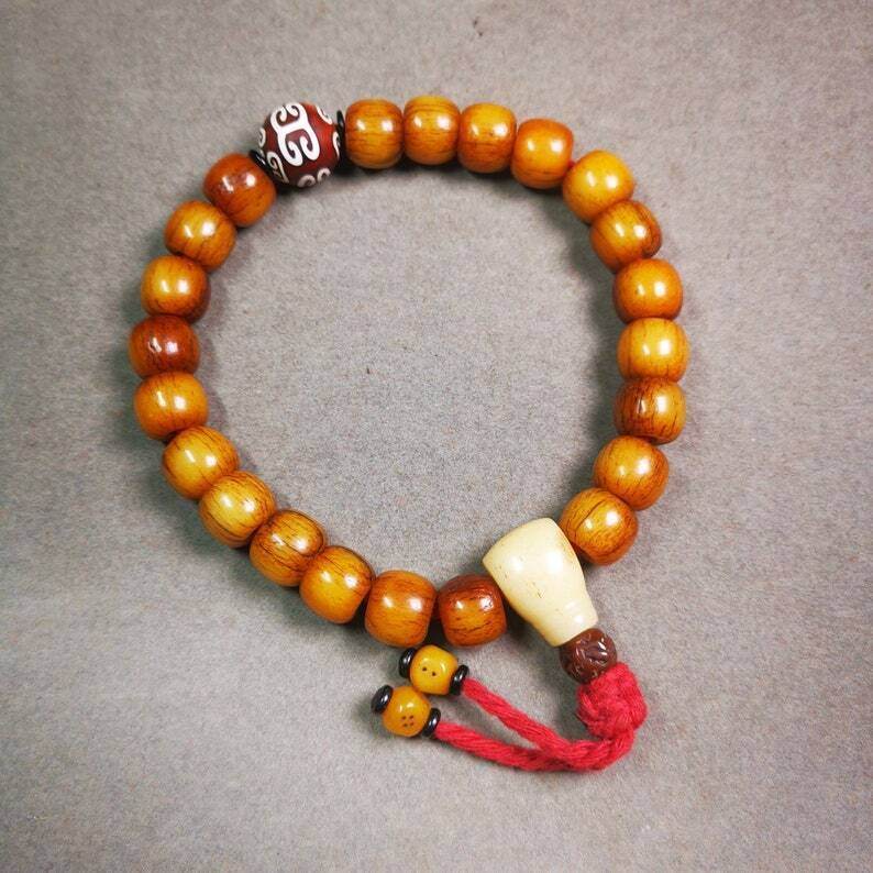 Wrist Mala Bracelet,11mm - Gandhanra-ART