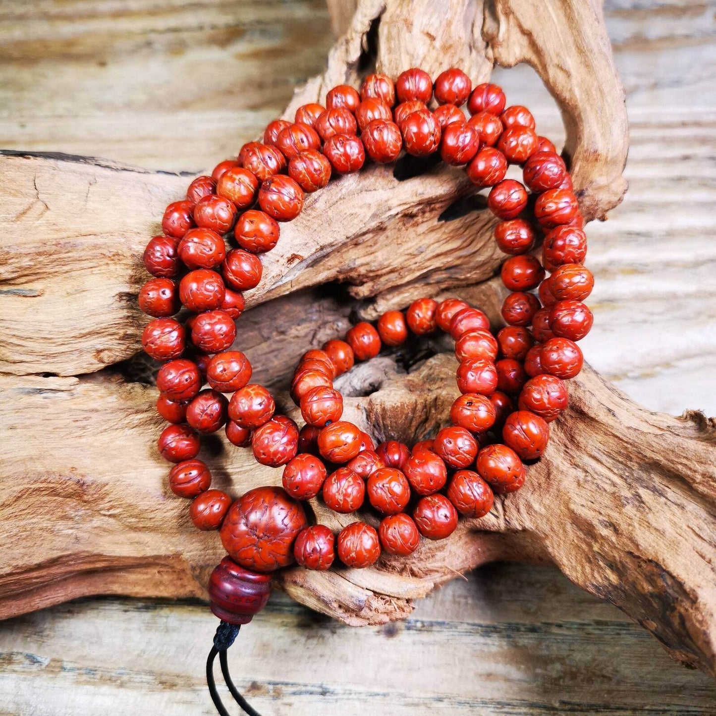 108 Bodhi Beads Mala,9mm Prayer Beads - Gandhanra-ART