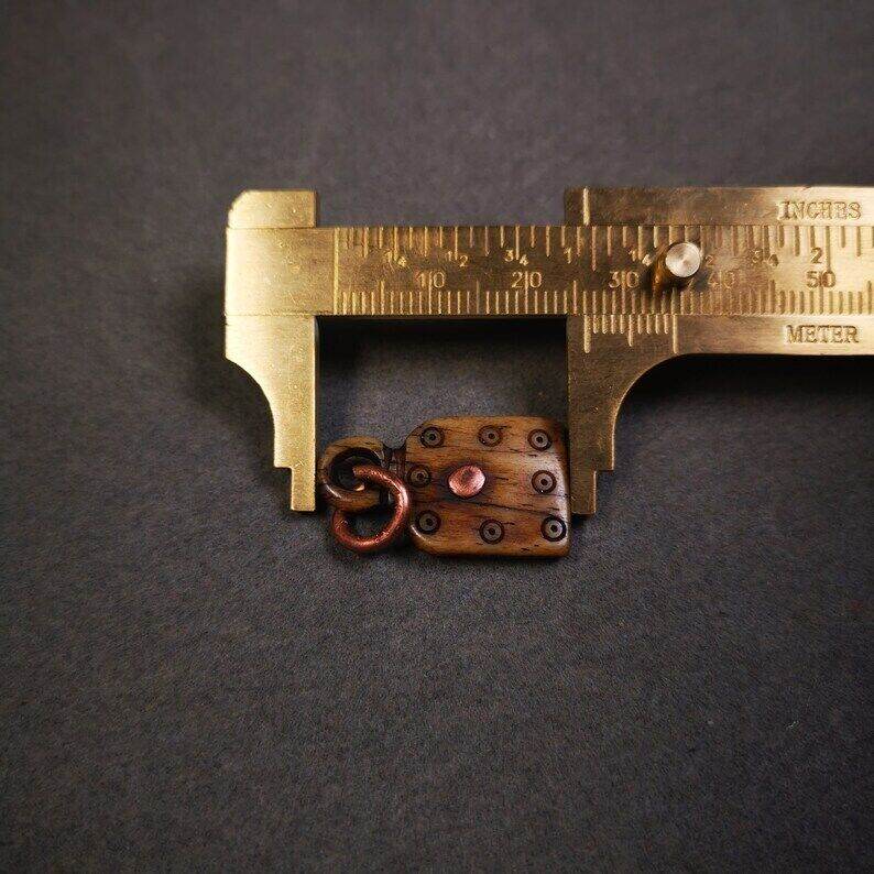 Yak Bone Carved Mantra Dot Prayer Bead Pendant - Gandhanra-ART